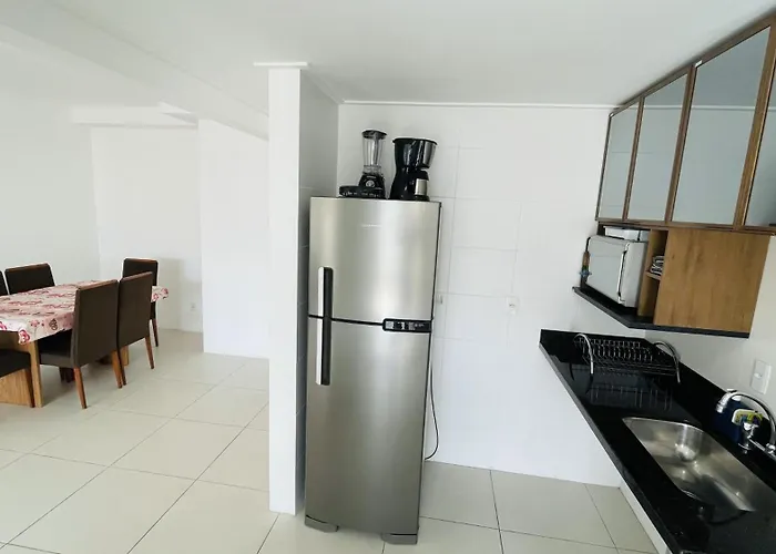 100M Praia Pitangueiras 3Q Com Ar Churrasqueira 2 Vagas Lp16 Guarujá